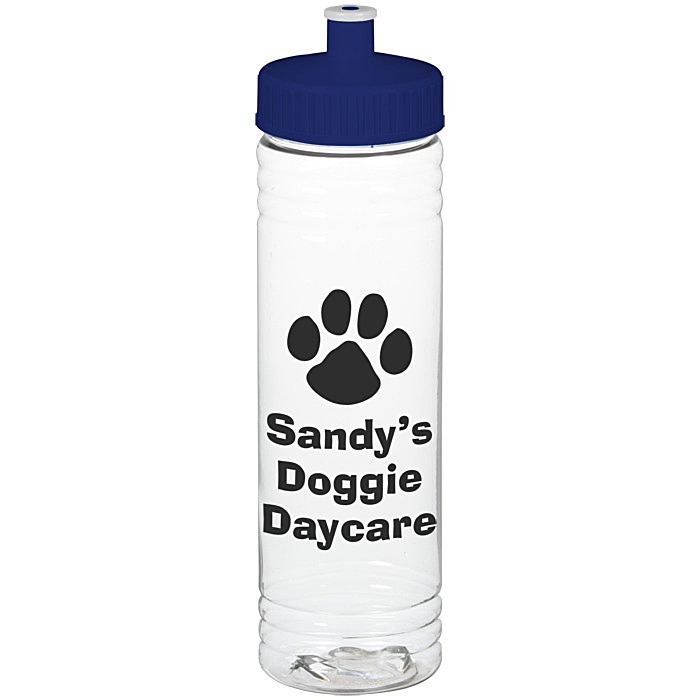 Custom Clear Impact Halcyon Water Bottle - 24 oz