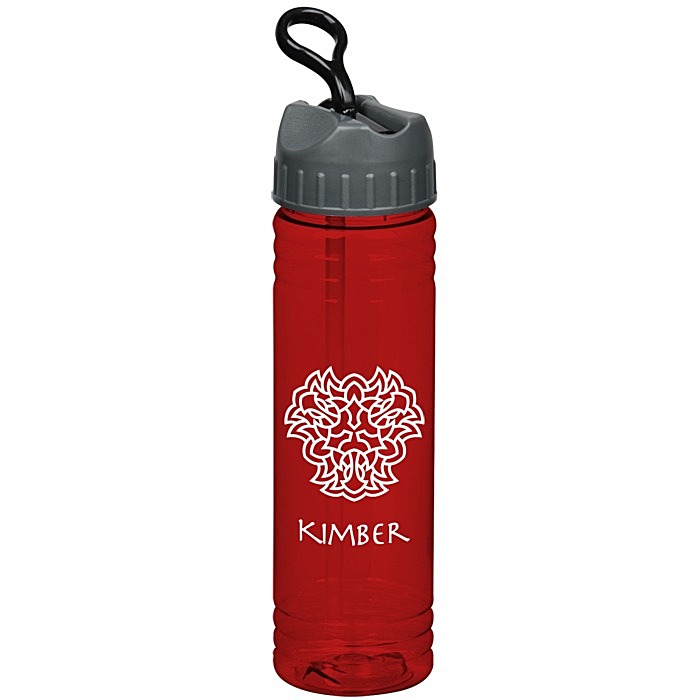 Custom Halcyon Water Bottle with Sport Lid - 24 oz