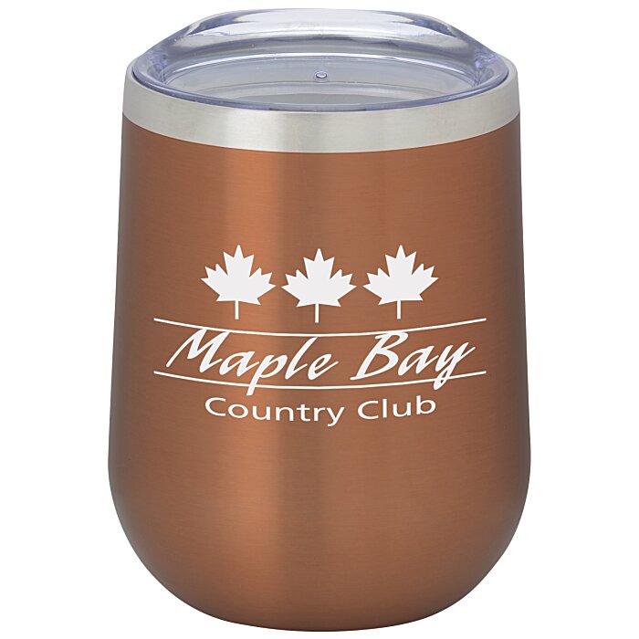 Custom Vacuum Wine Tumbler - 12 oz