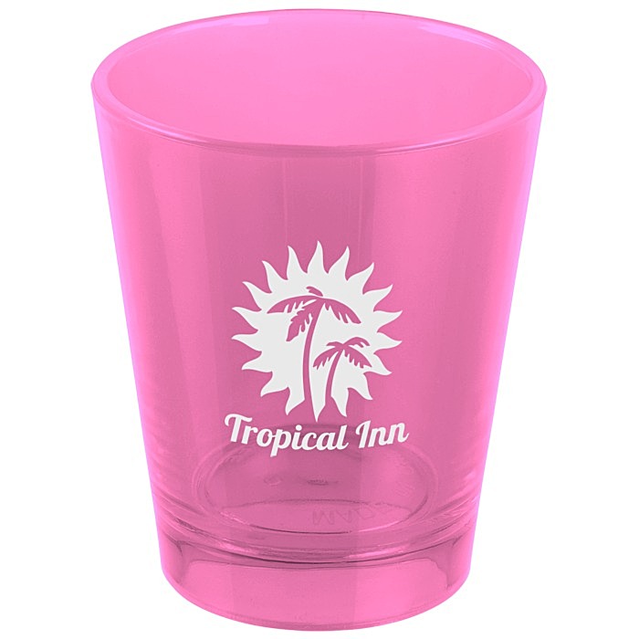 Custom UV Reactive Glow Shot Glass - 1.5 oz.