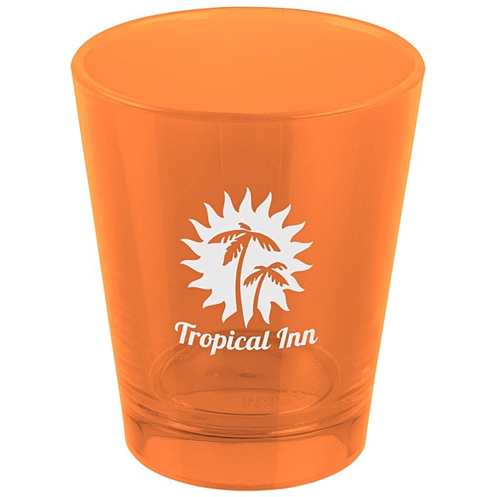 Custom UV Reactive Glow Shot Glass - 1.5 oz.