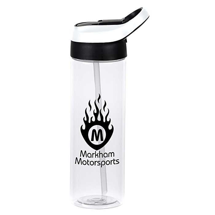 Custom Black Veil Tritan Bottle - 22 oz.