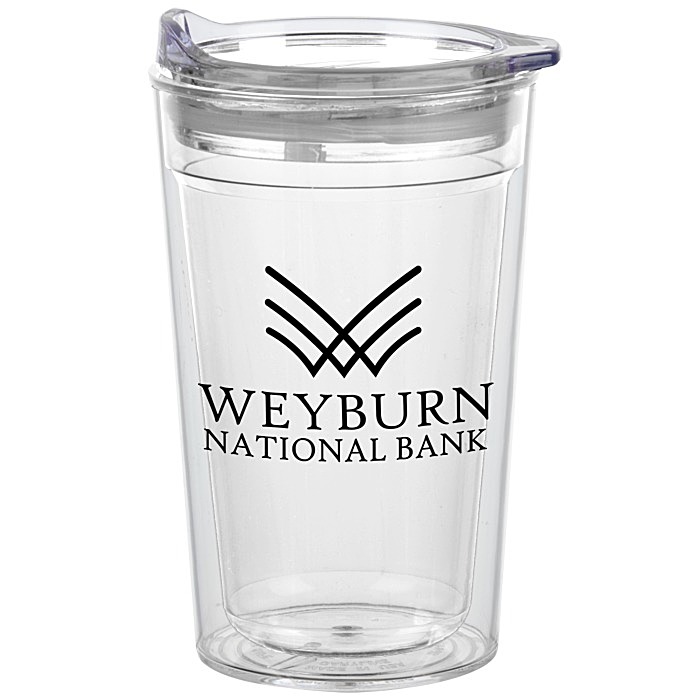 Custom Sentinel Travel Tumbler - 14 oz - Translucent