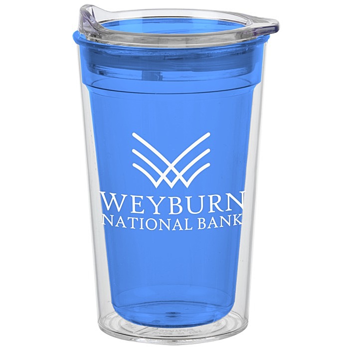 Custom Sentinel Travel Tumbler - 14 oz - Translucent
