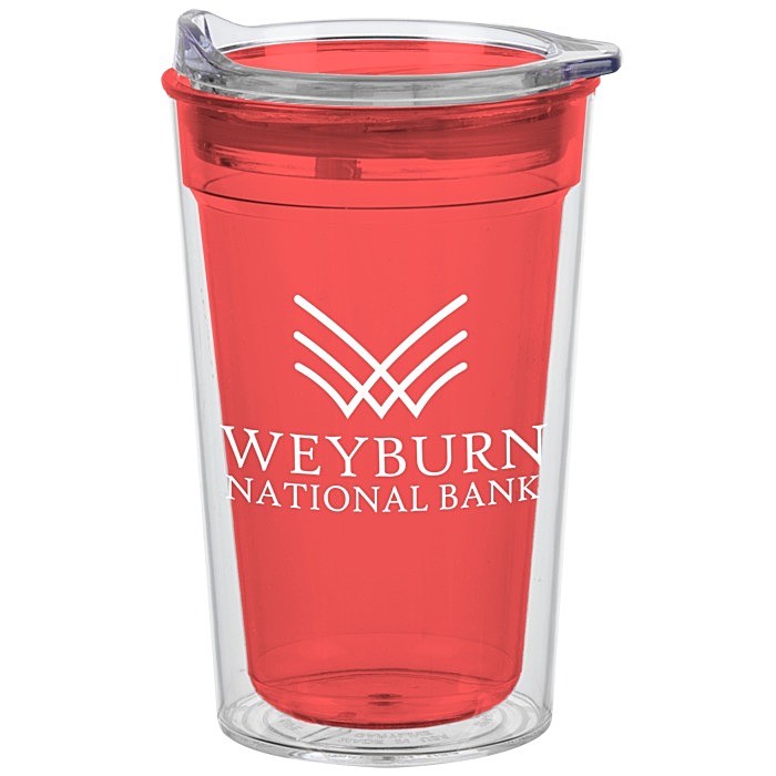 Custom Sentinel Travel Tumbler - 14 oz - Translucent