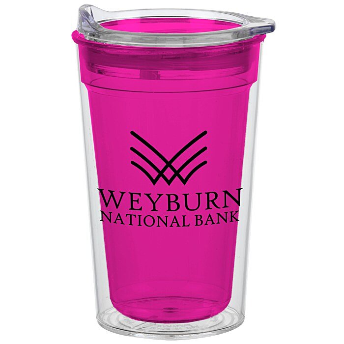 Custom Sentinel Travel Tumbler - 14 oz - Translucent