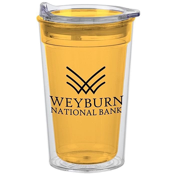 Custom Sentinel Travel Tumbler - 14 oz - Translucent