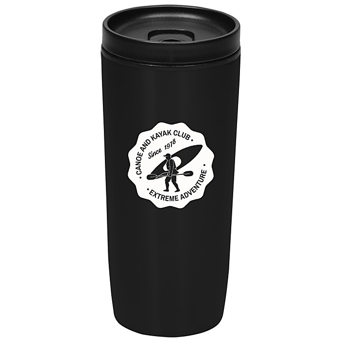 Custom Accent Stainless Travel Mug - 16 oz - Colours