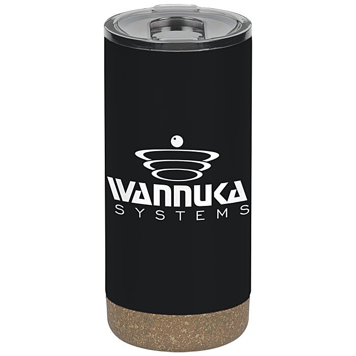Custom Wellington Vacuum Tumbler with Cork Bottom - 16 oz