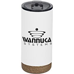 Custom Wellington Vacuum Tumbler with Cork Bottom - 16 oz