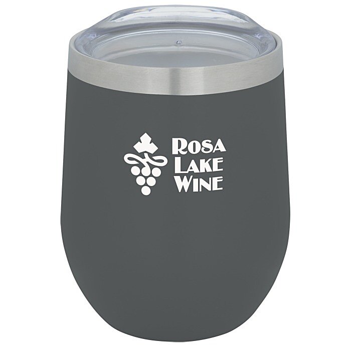 Custom Corzo Vacuum Insulated Wine Cup - 12 ounces - 24 hr