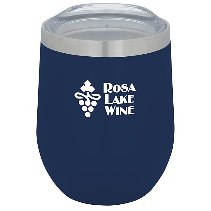 Custom Corzo Vacuum Insulated Wine Cup - 12 ounces - 24 hr