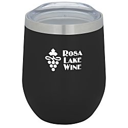 Custom Corzo Vacuum Insulated Wine Cup - 12 ounces - 24 hr
