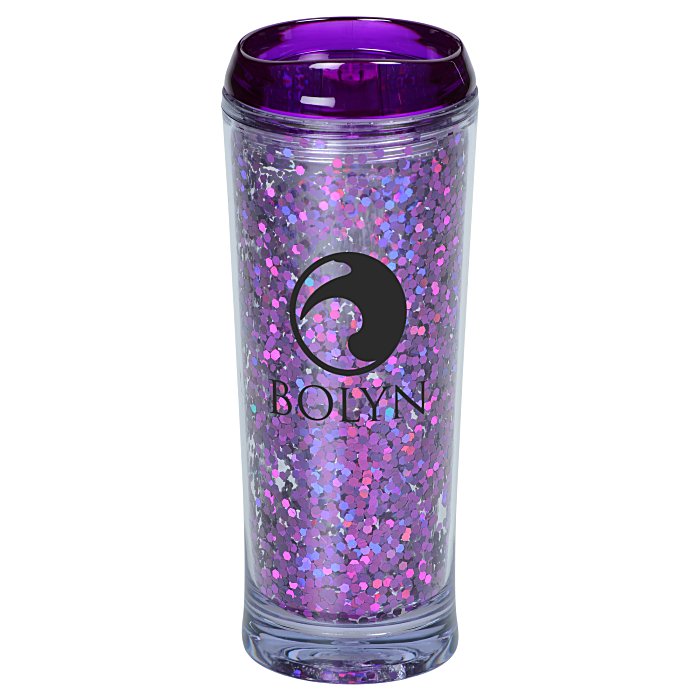 Custom Denali Confetti Travel Tumbler - 18 oz.