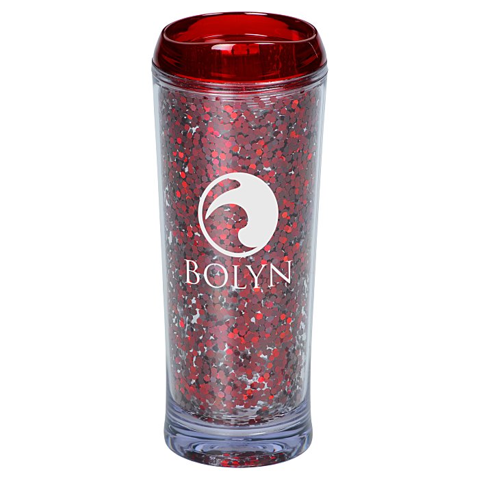 Custom Denali Confetti Travel Tumbler - 18 oz.
