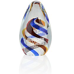 Custom Zenith Art Glass Award
