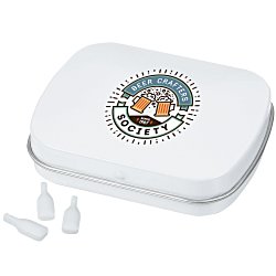 Custom Mint Tin with Shaped Mints - Bottle