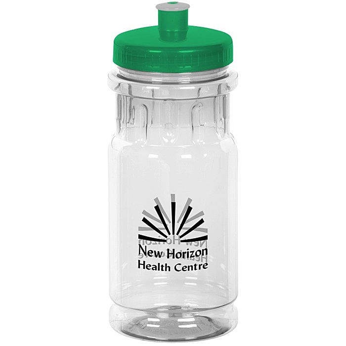 Custom Shoreline Water Bottle - 20 ounces - Translucent