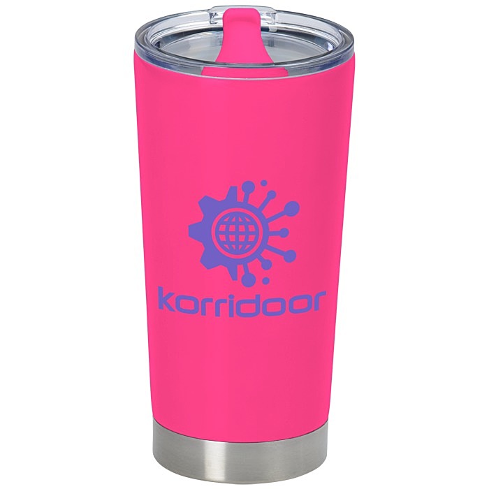 Custom Frost Vacuum Travel Tumbler - 20 oz
