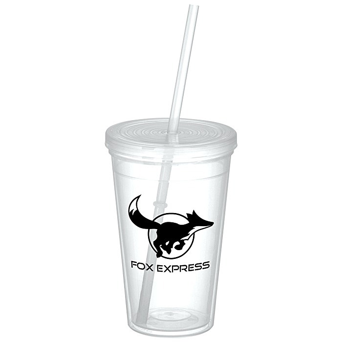 Custom Grandstand Insulated Stadium Cup - 16 oz - Lid