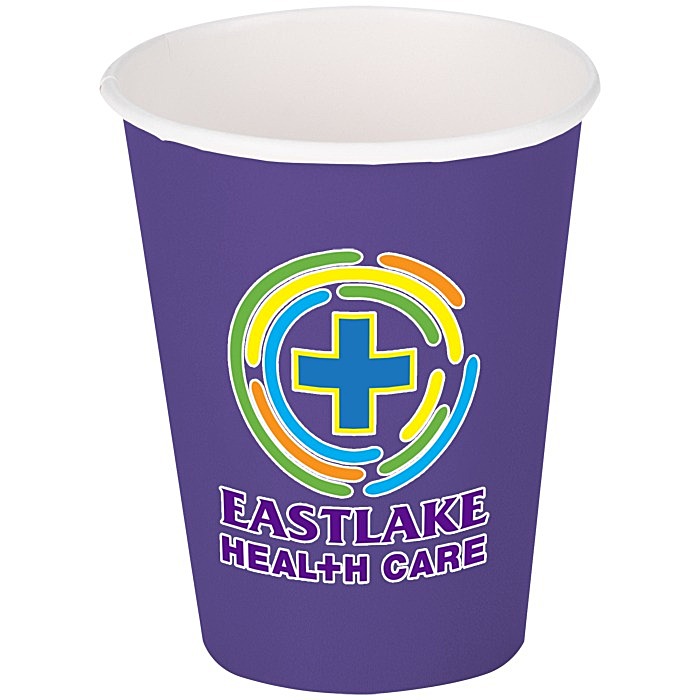 Custom Colourware Paper Cup - 9 oz. - Full Colour