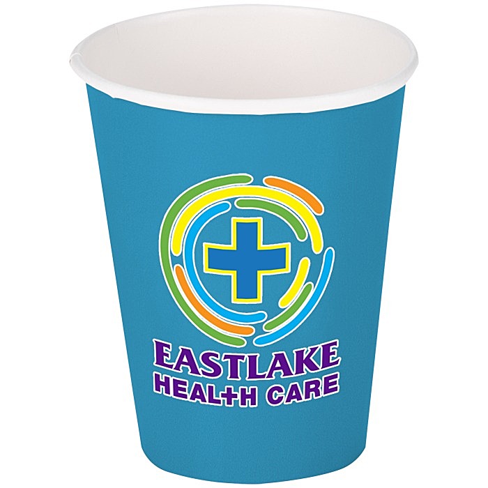 Custom Colourware Paper Cup - 9 oz. - Full Colour