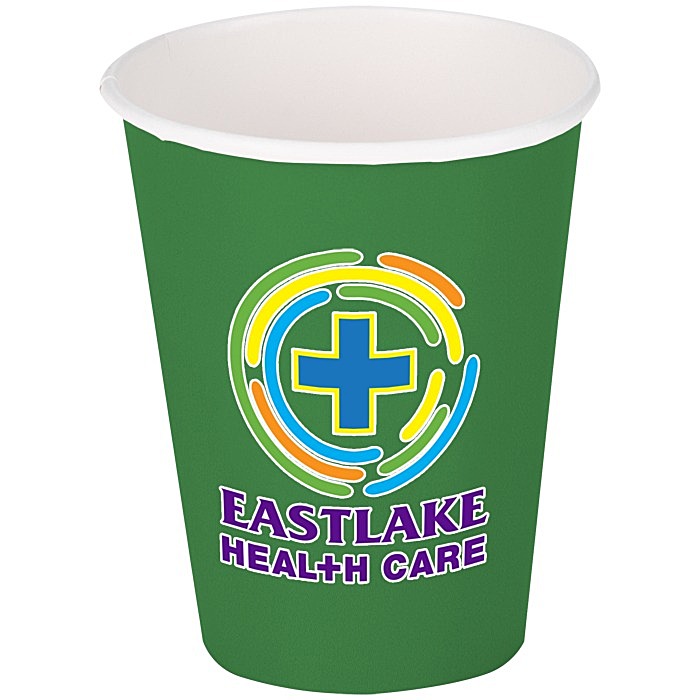 Custom Colourware Paper Cup - 9 oz. - Full Colour