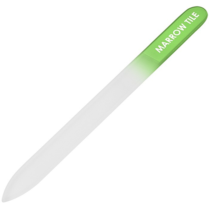 Custom Glass Nail File in Sleeve