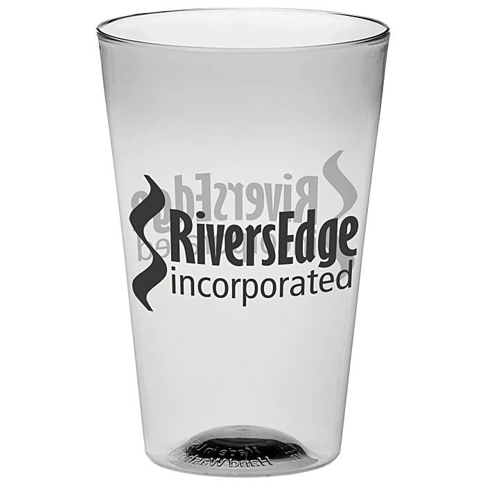 Custom Plastic Pint Cup - 16 oz
