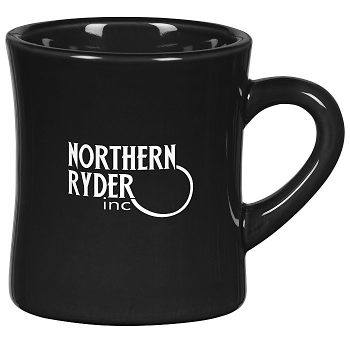 Custom Diner Mug - 10 ounces - Colours