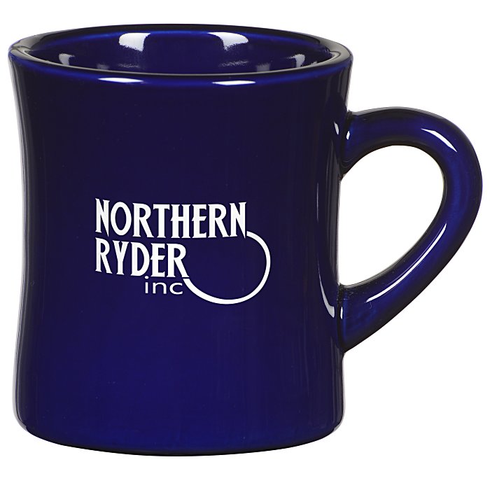 Custom Diner Mug - 10 ounces - Colours