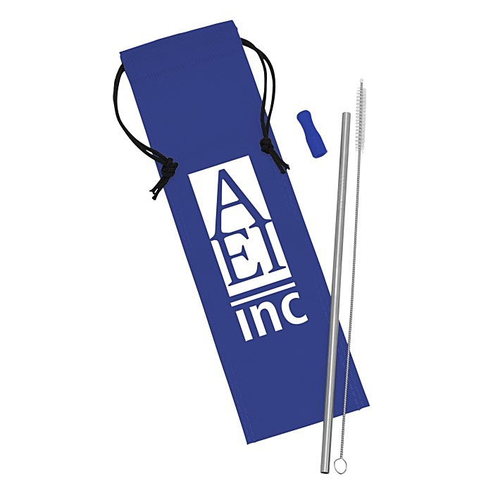 Custom Stainless Steel Straw Set
