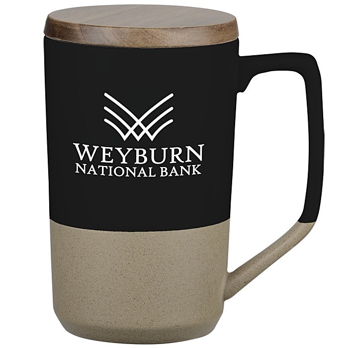 Custom Tahoe Tea and Coffee Mug with Lid - 15 oz.