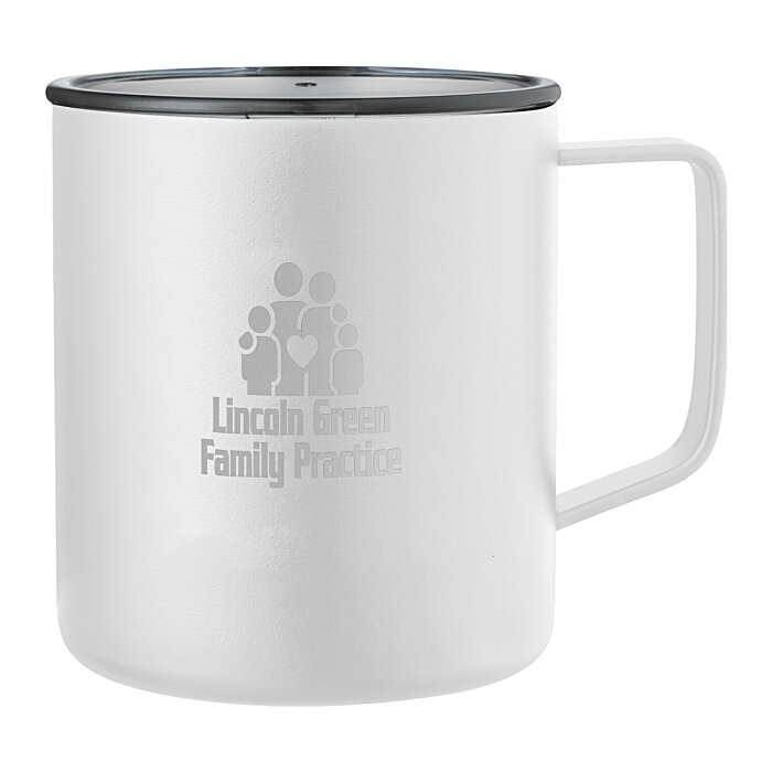 Custom Rover Vacuum Camp Mug - 14 oz. - Laser Engraved