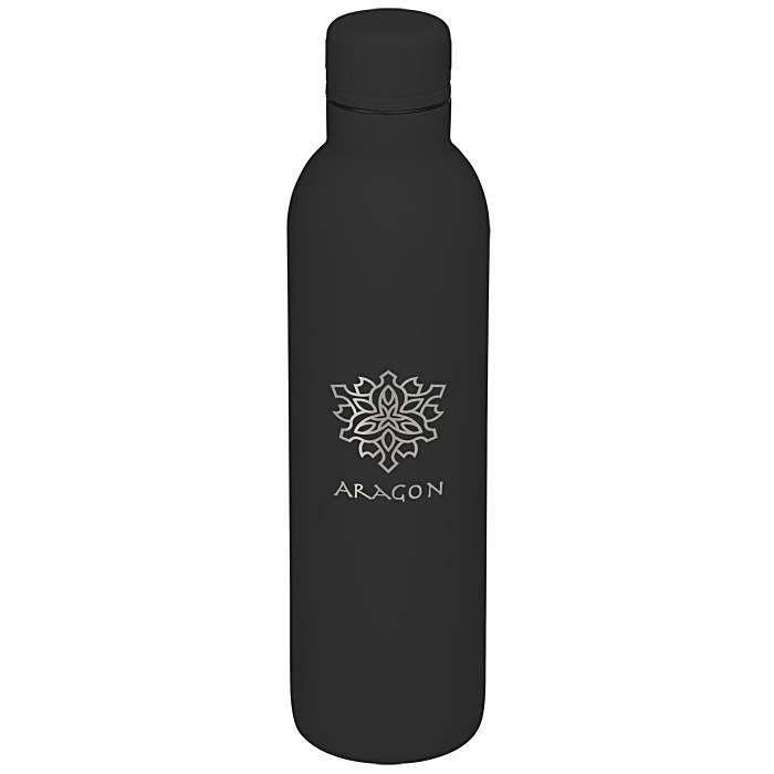 Custom Thor Copper Vacuum Bottle - 17 oz - Laser Engraved