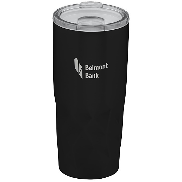 Custom Glacier Diamond Vacuum Travel Tumbler - 20 oz - Laser Engraved