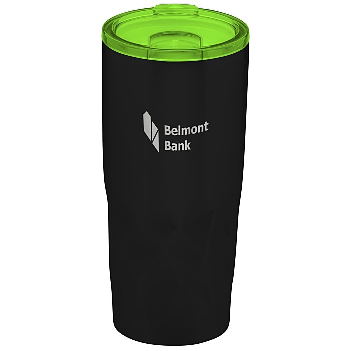 Custom Glacier Diamond Vacuum Travel Tumbler - 20 oz - Laser Engraved