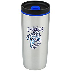 Custom Accent Stainless Travel Mug - 16 oz - Full Colour