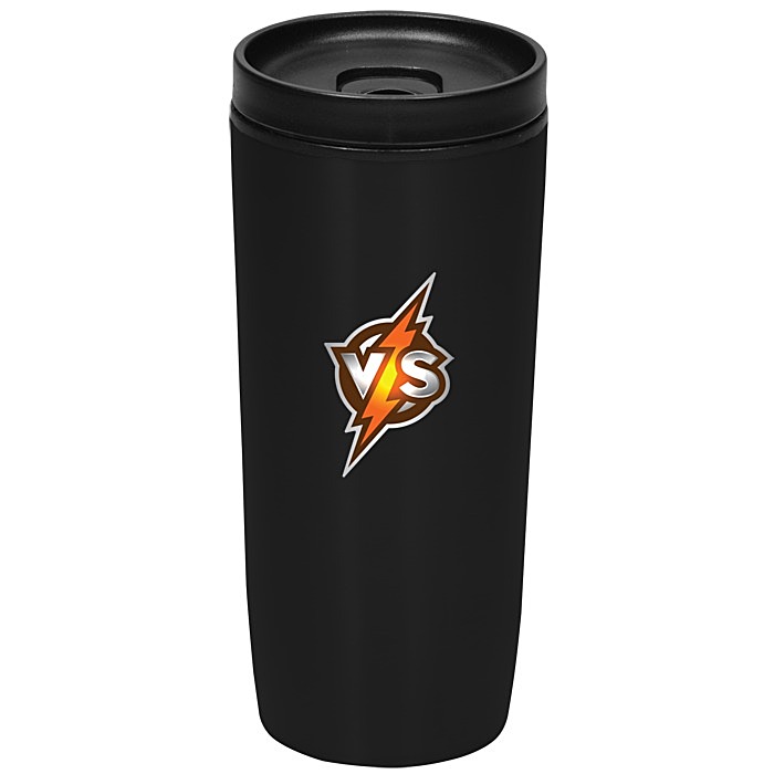 Custom Accent Stainless Travel Mug - 16 oz - Colours - Full Colour