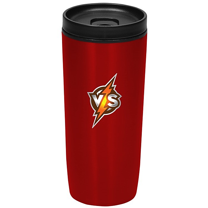 Custom Accent Stainless Travel Mug - 16 oz - Colours - Full Colour