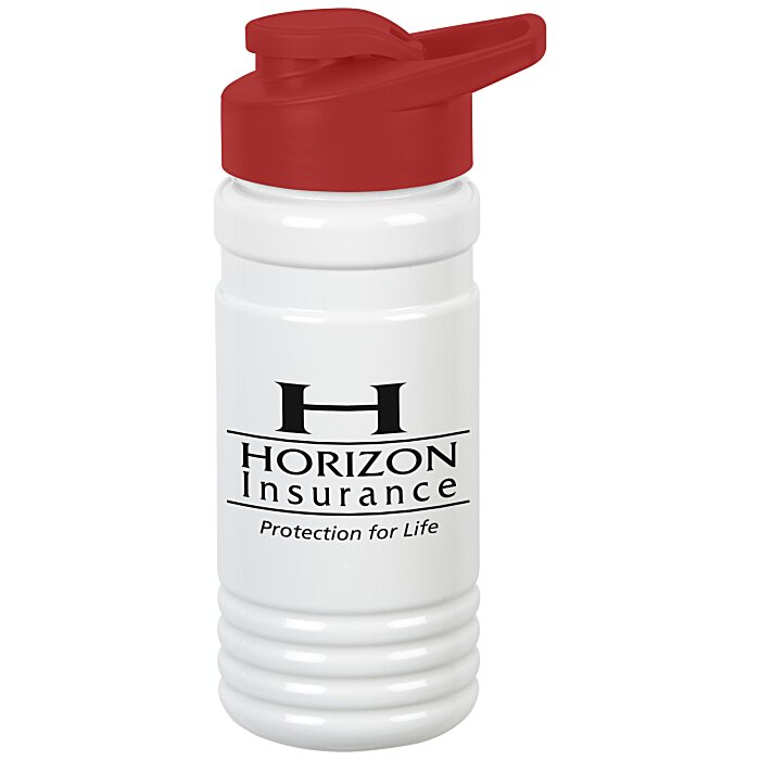 Custom Big Grip Bottle with Flip Carry Lid - 20 oz