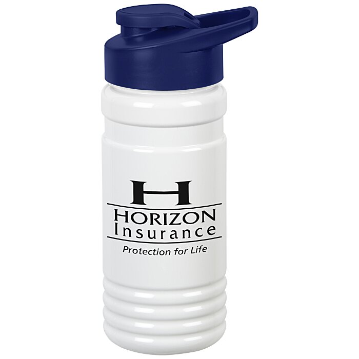 Custom Big Grip Bottle with Flip Carry Lid - 20 oz