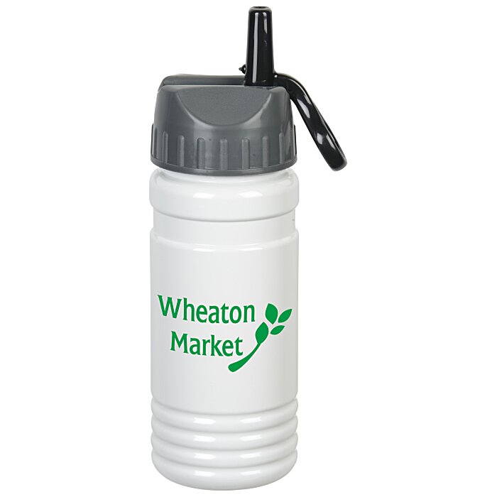 Custom Big Grip Bottle with Sport Lid - 20 oz