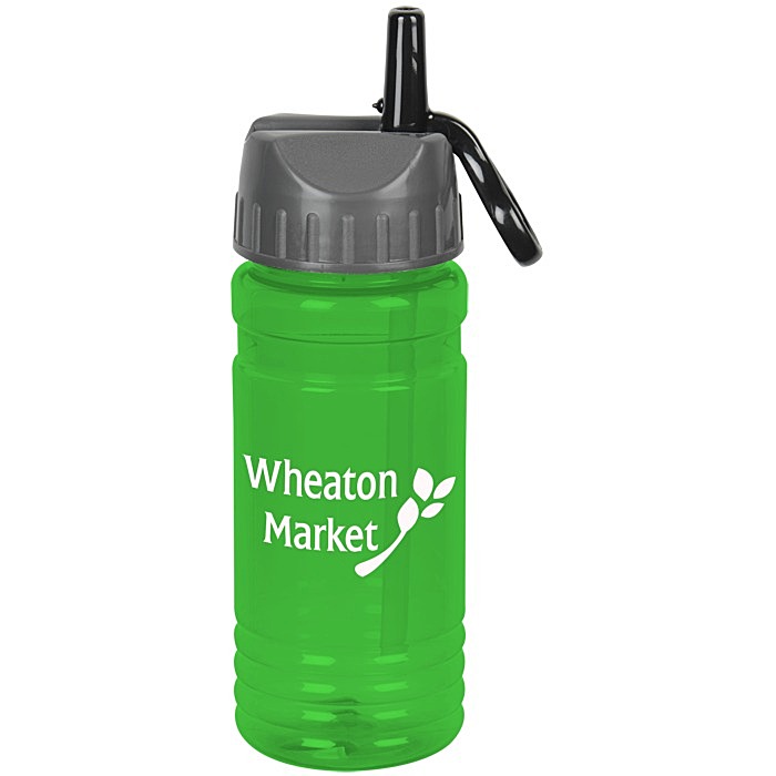 Custom Big Grip Bottle with Sport Lid - 20 oz