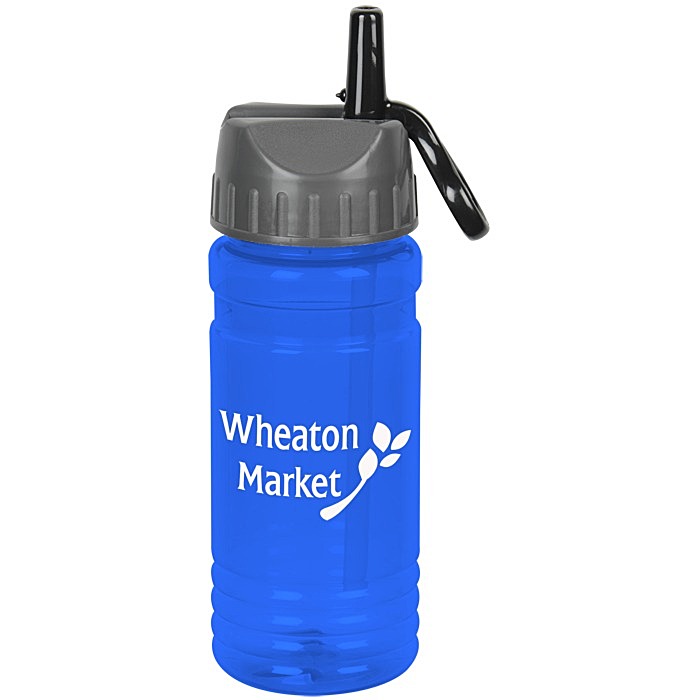 Custom Big Grip Bottle with Sport Lid - 20 oz