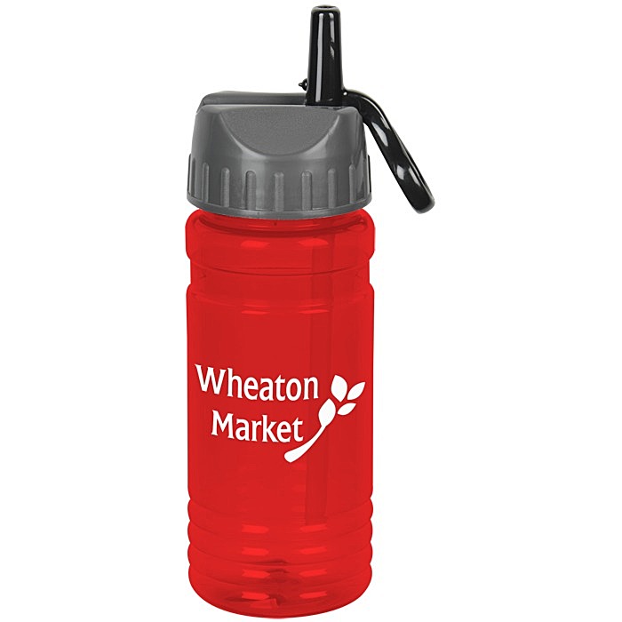 Custom Big Grip Bottle with Sport Lid - 20 oz