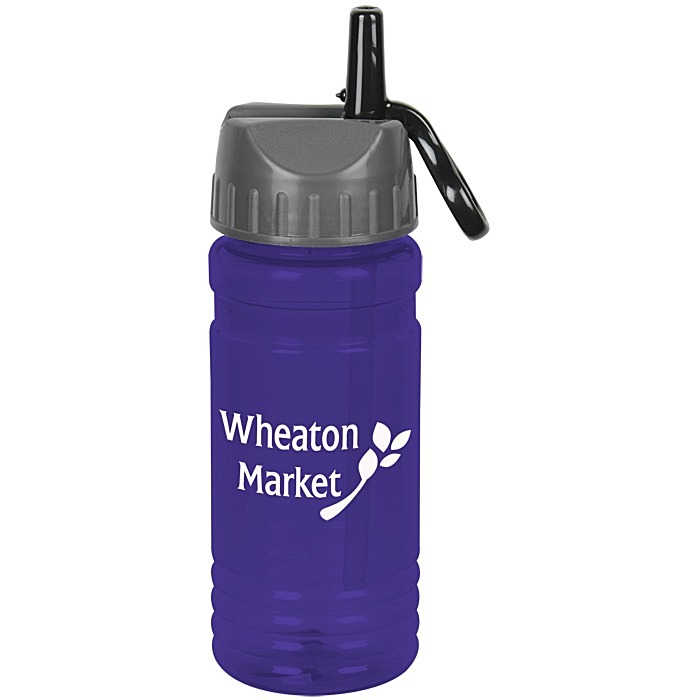 Custom Big Grip Bottle with Sport Lid - 20 oz