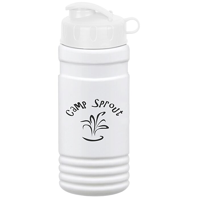 Custom Big Grip Bottle with Flip Lid - 20 oz