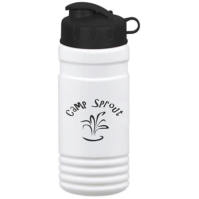 Custom Big Grip Bottle with Flip Lid - 20 oz