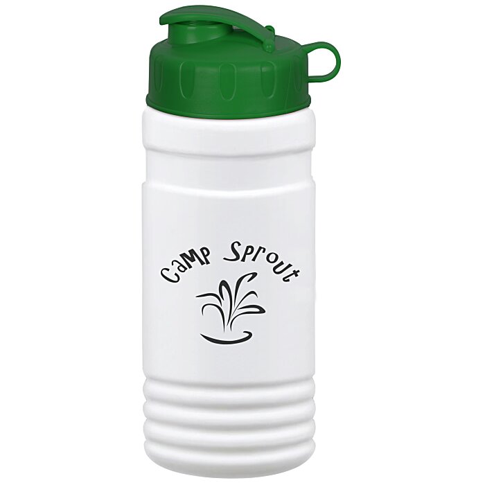 Custom Big Grip Bottle with Flip Lid - 20 oz